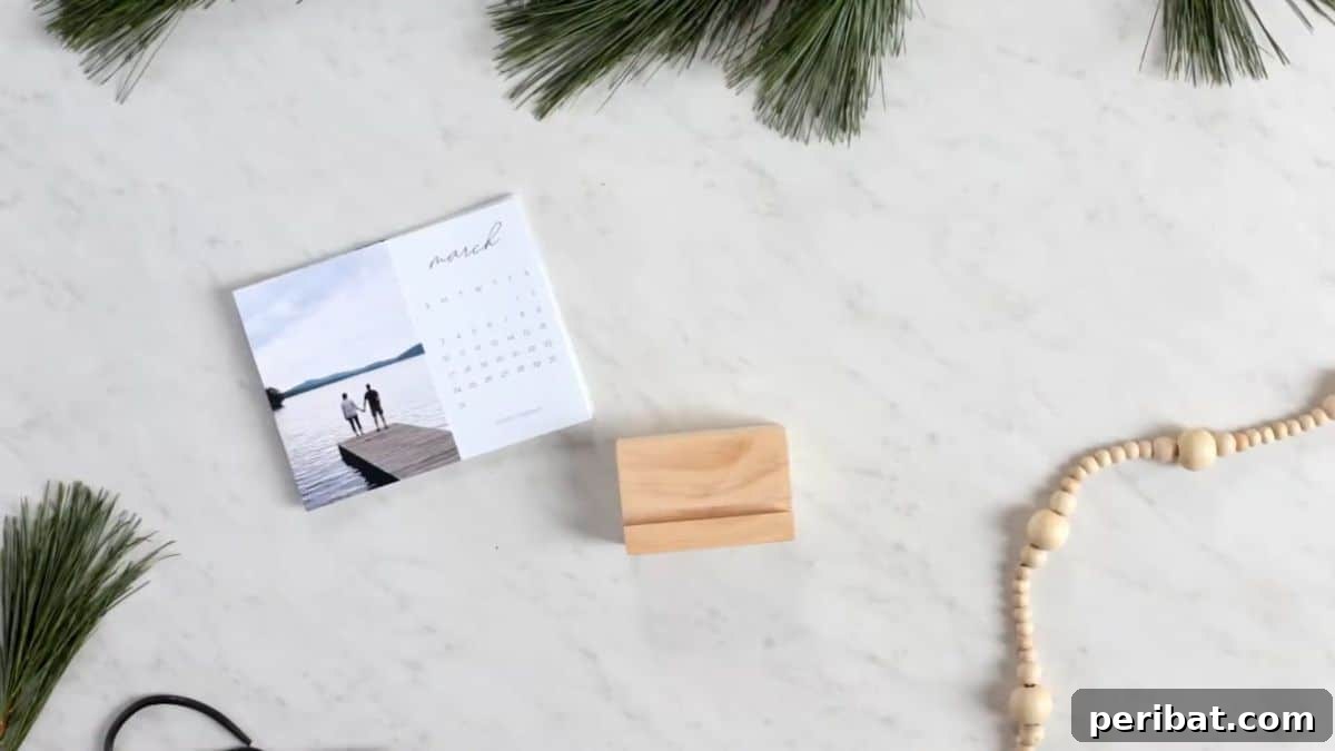 Heartfelt Handmade Gifts for Grandparents 8 Custom Calendar