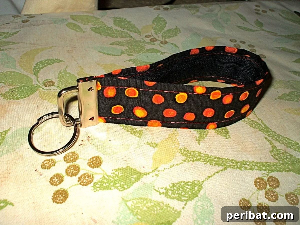 Unleash Your Creativity 50 Personalized DIY Gifts 15 DIY Keychain Wristlet