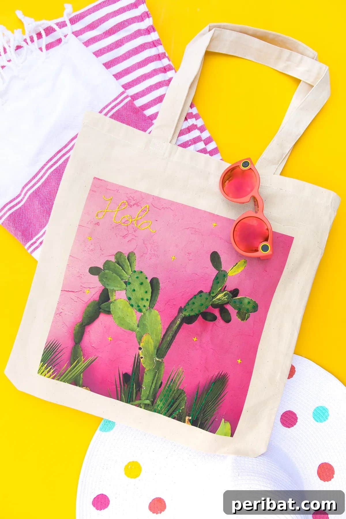 Unleash Your Creativity 50 Personalized DIY Gifts 24 DIY Embroidered Custom Photo Tote Bags