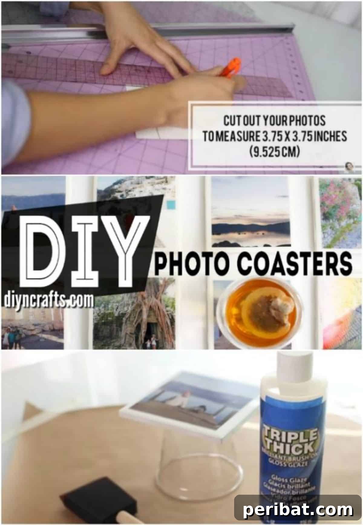 Unleash Your Creativity 50 Personalized DIY Gifts 4 Drink Coasters Personalized With Photographs