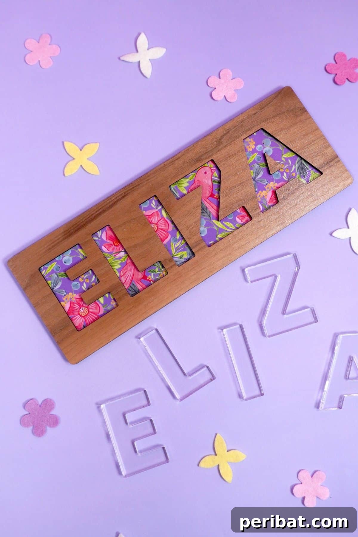 Unleash Your Creativity 50 Personalized DIY Gifts 31 Personalized Name Puzzle