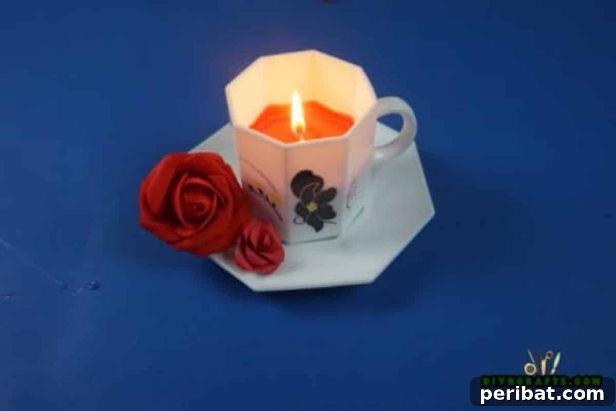 Unleash Your Creativity 50 Personalized DIY Gifts 5 Personalized Teacup Candle the Easy Way