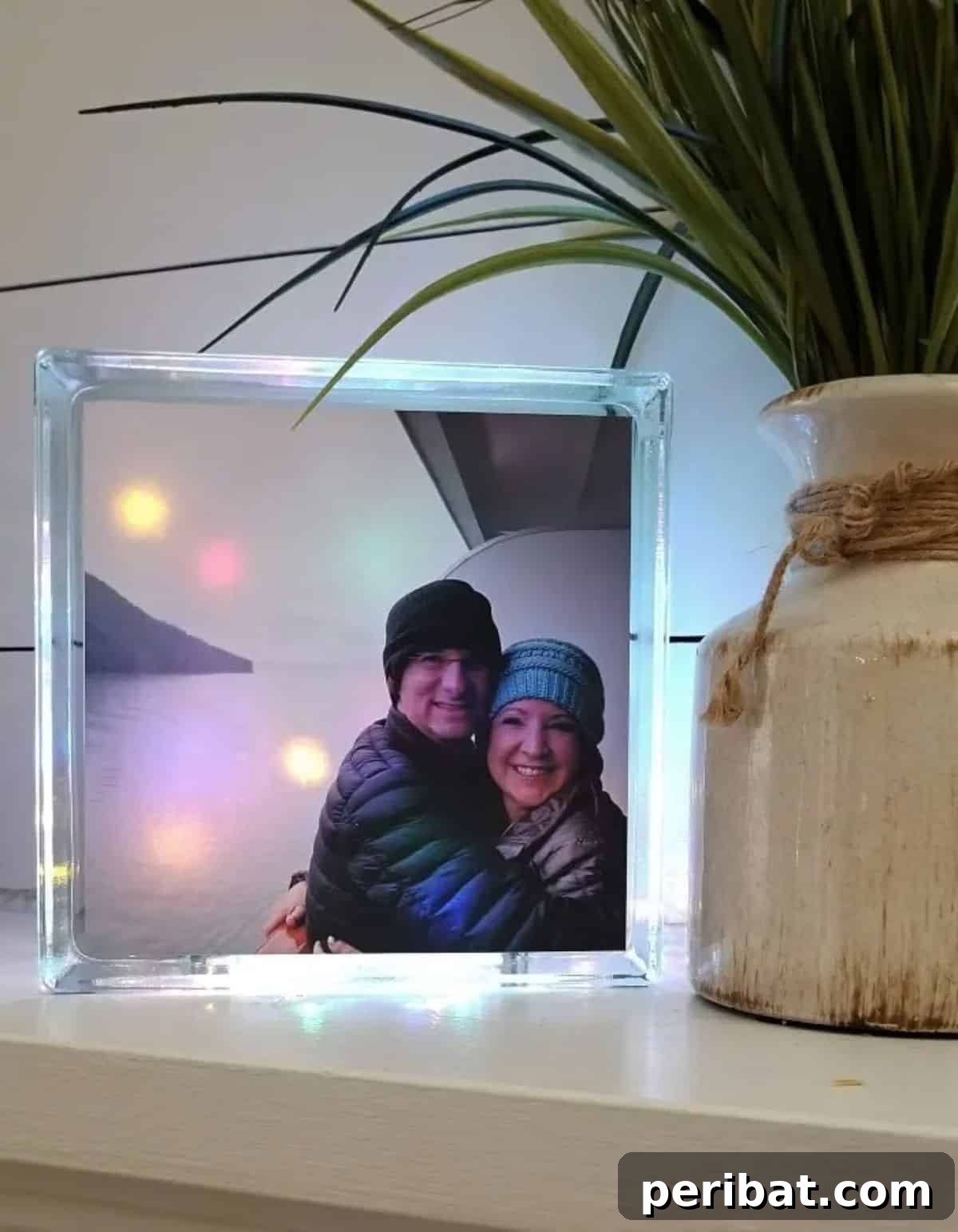 Unleash Your Creativity 50 Personalized DIY Gifts 42 DIY Glass Photo Block