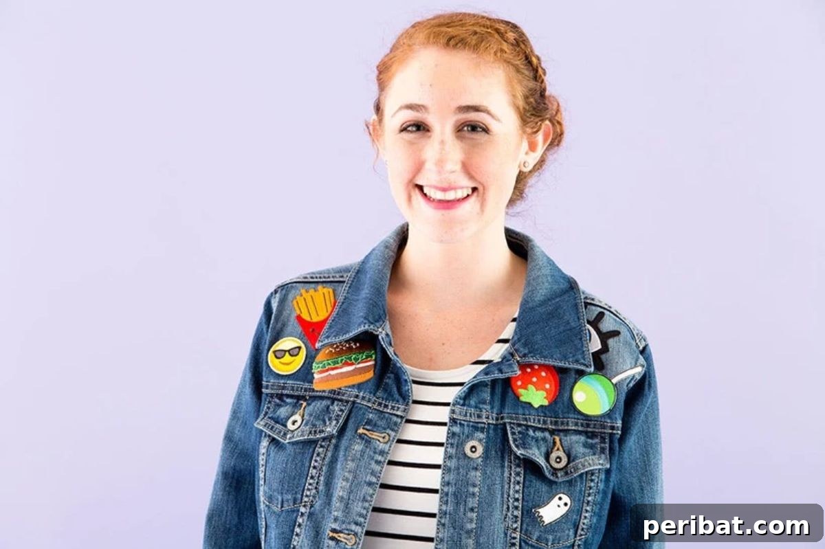 Unleash Your Creativity 50 Personalized DIY Gifts 47 DIY Jean jacket
