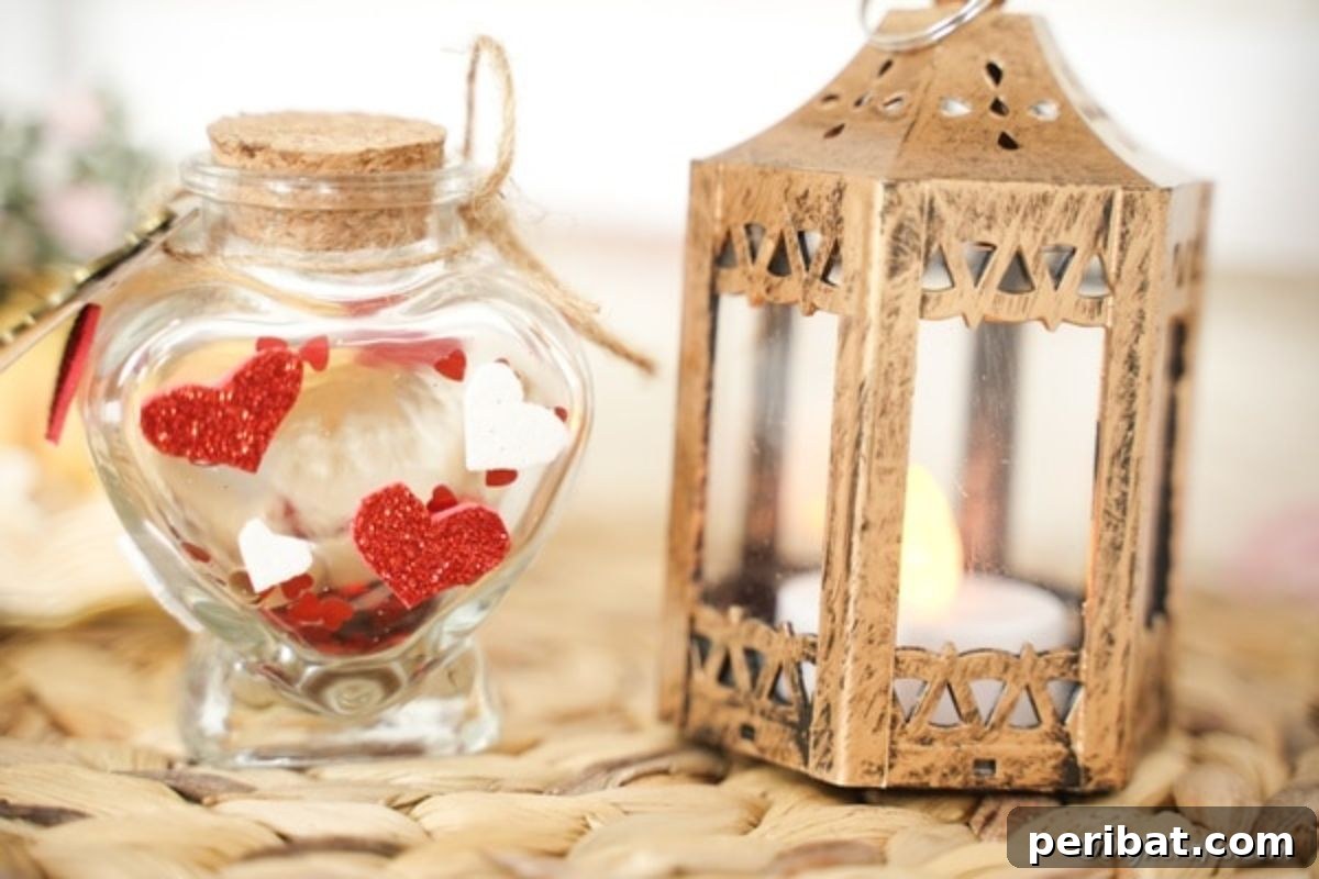 Unleash Your Creativity 50 Personalized DIY Gifts 6 Personalized Valentine's Message in a Bottle Craft