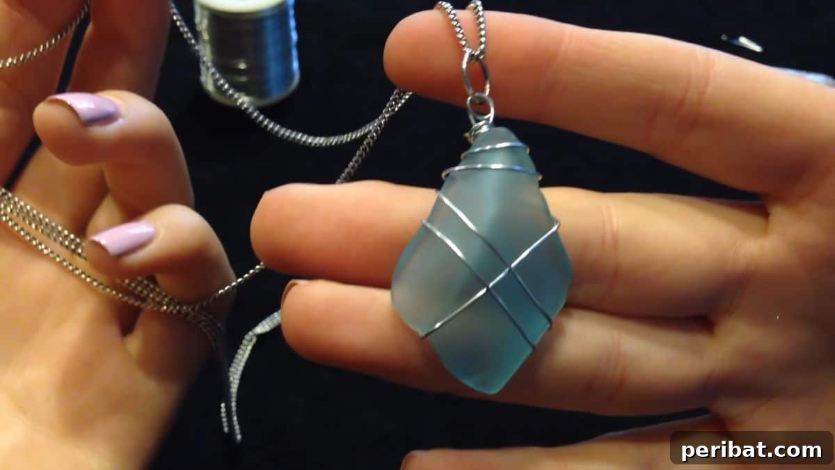 DIY Seaglass Pendant