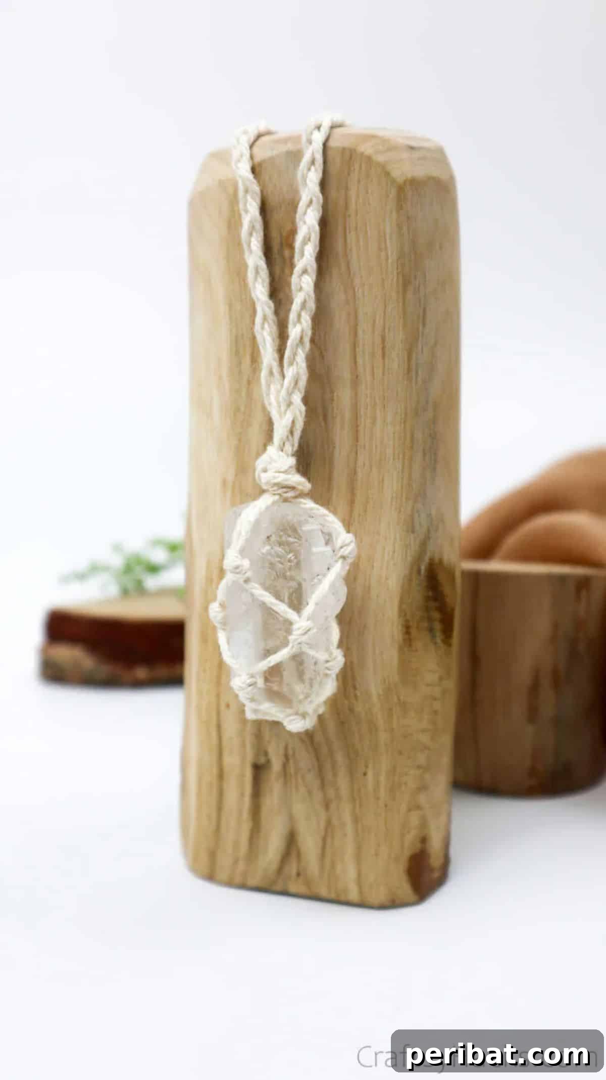 DIY Stone Necklace
