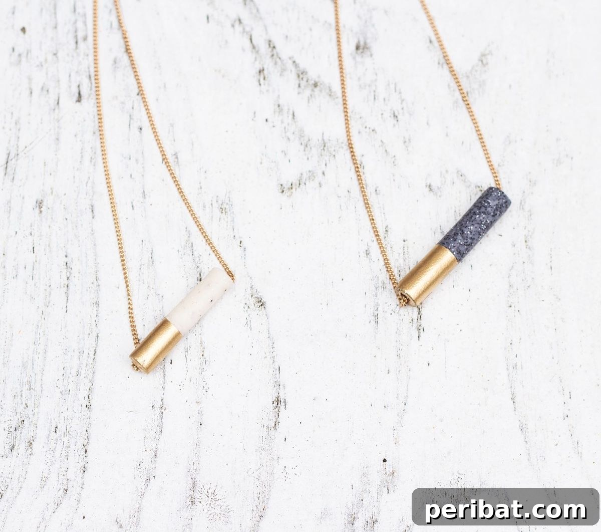 DIY Tube Bead Pendant