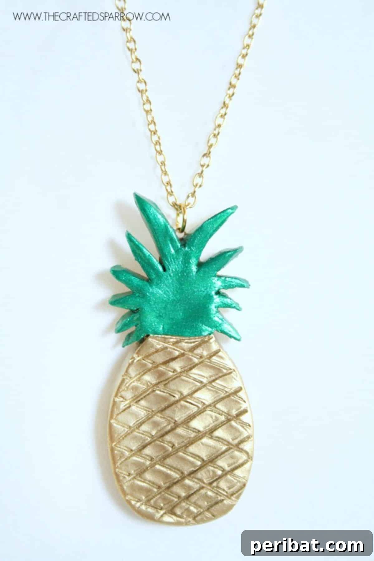 DIY Pineapple Pendant