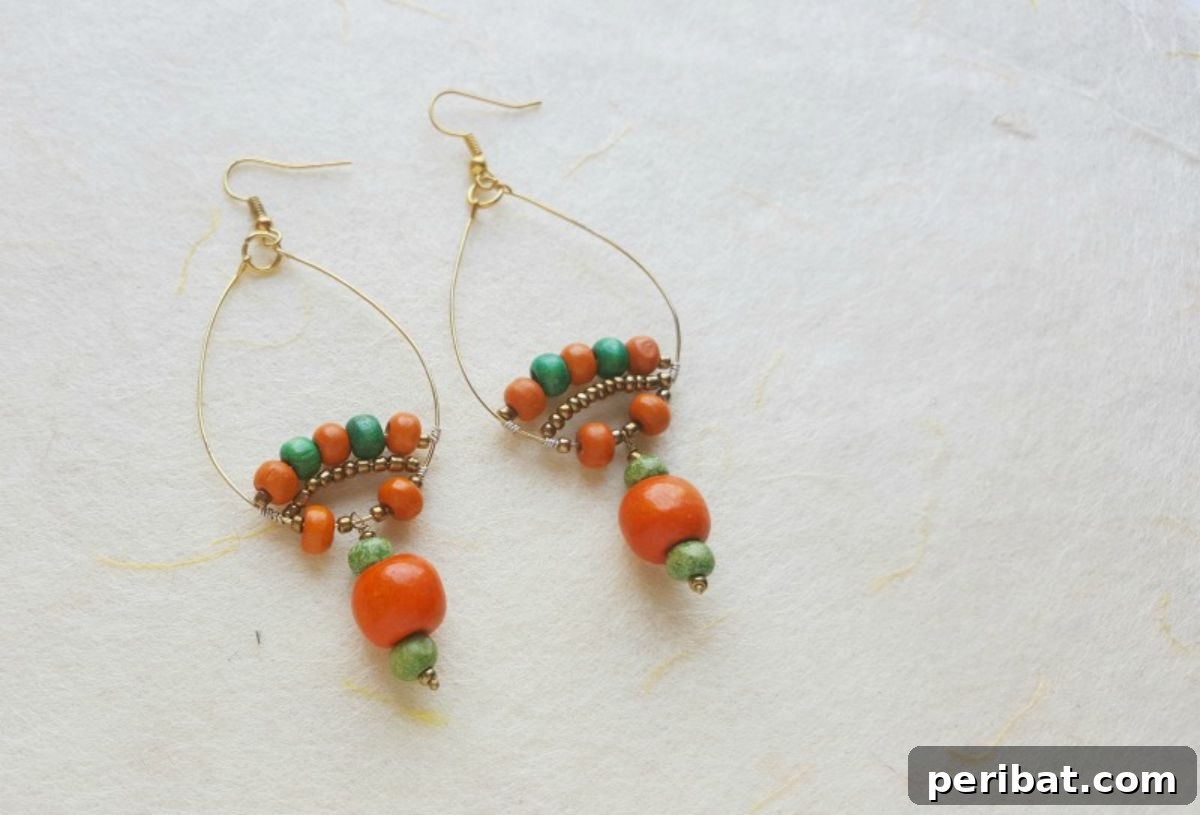 Stunning & Simple: 50 Creative Earring Projects 51 DIY Teardrop Earrings