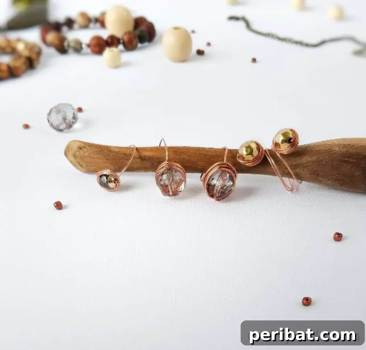 45 Creative DIY Ring Ideas 23 DIY Duo-Bead Wire Rings