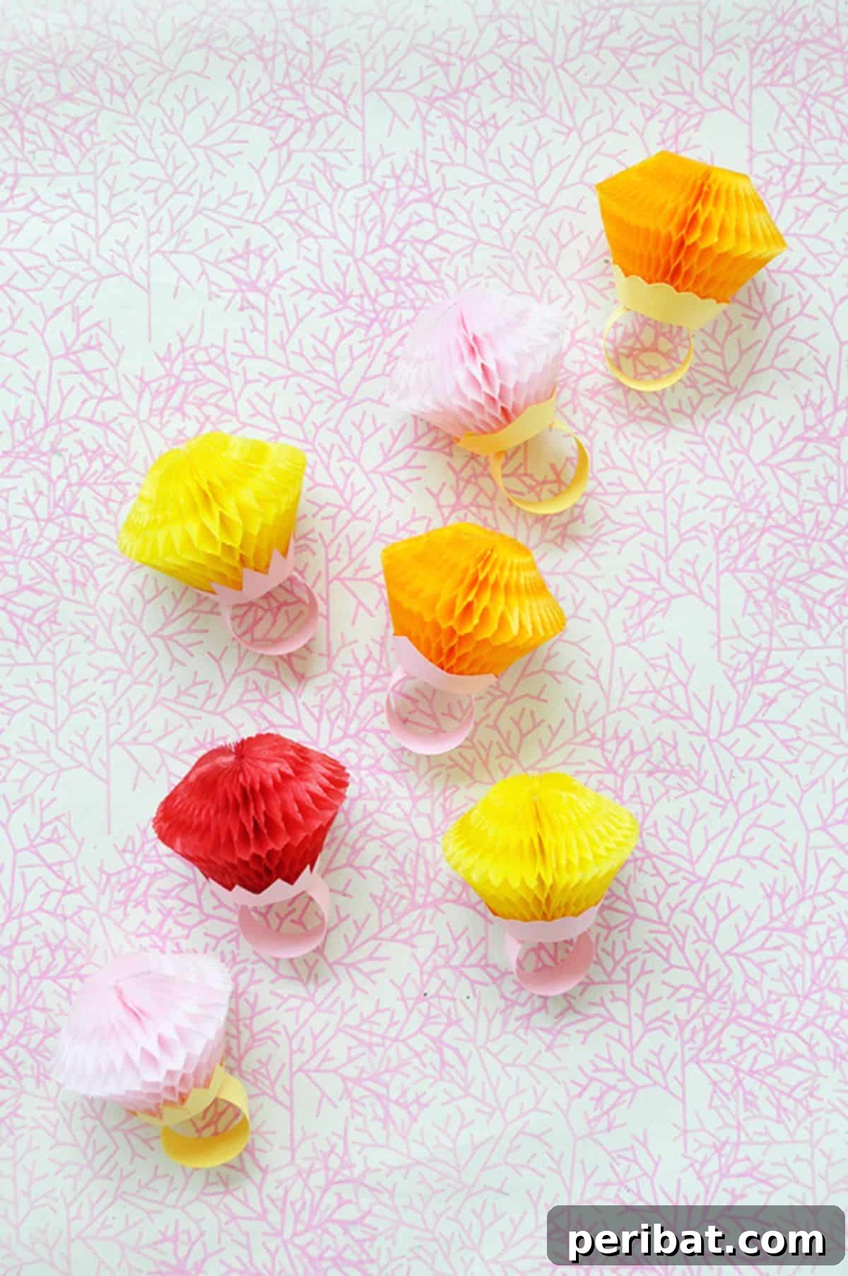 45 Creative DIY Ring Ideas 32 DIY Honeycomb Rings