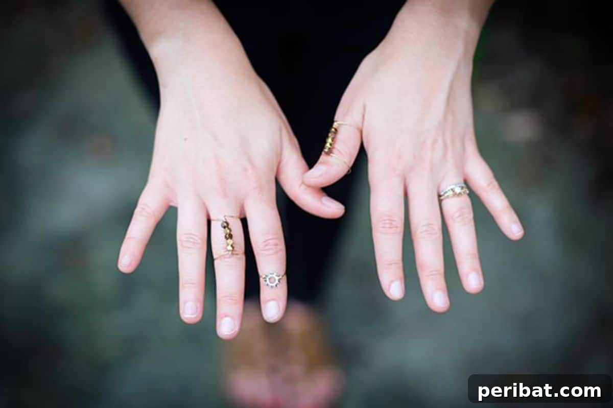 45 Creative DIY Ring Ideas 39 DIY Delicate Wire Rings