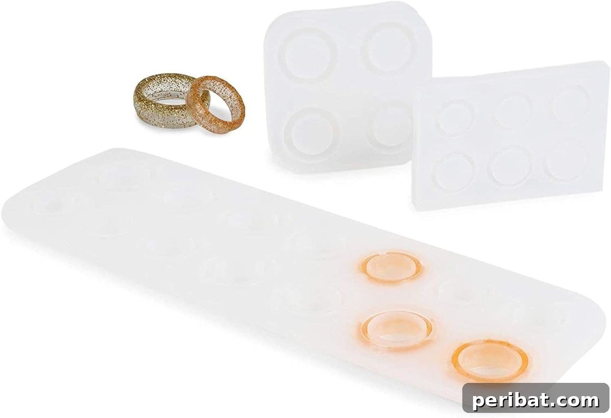 45 Creative DIY Ring Ideas 43 DIY Silicone Making Kit for Resin Rings