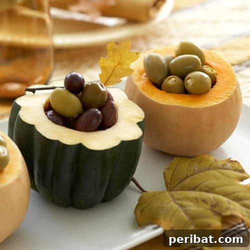 Effortless Thanksgiving: 25 DIY Decor Ideas 12 Decorative Gourd Servers