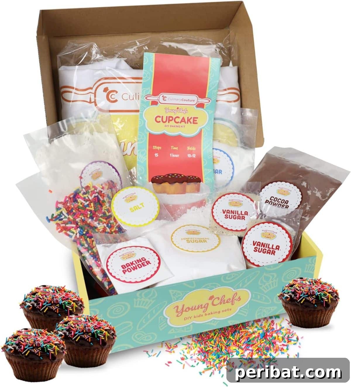 28 Creative DIY Baking Kit Ideas 15 Young Chefs Sprinkles Cupcake Baking Kit with Pre-Measured Ingredients