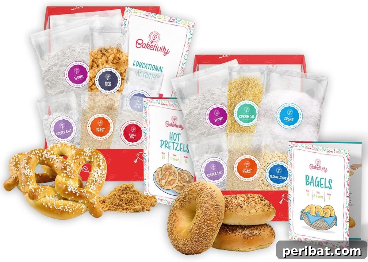 28 Creative DIY Baking Kit Ideas 16 Baketivity Homemade Pretzels and Bagels Baking Kit Bundle