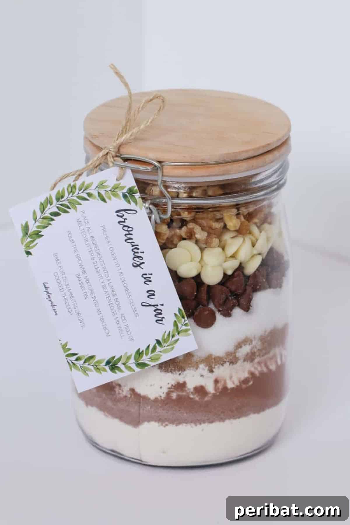 28 Creative DIY Baking Kit Ideas 24 DIY Brownies In A Jar