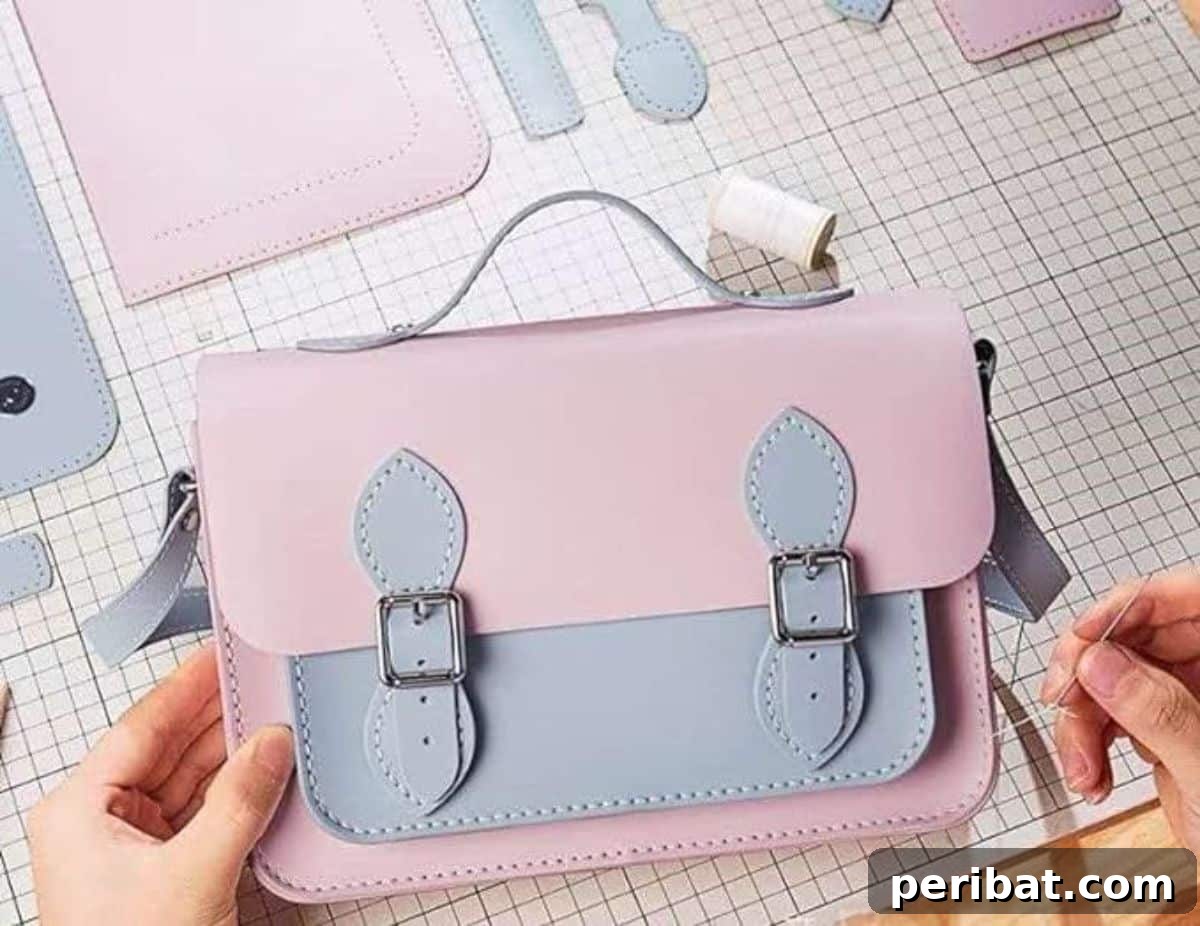 39 Stylish and Adorable DIY Purse Ideas 37 DIY Purse Bag Satchel Making Kit