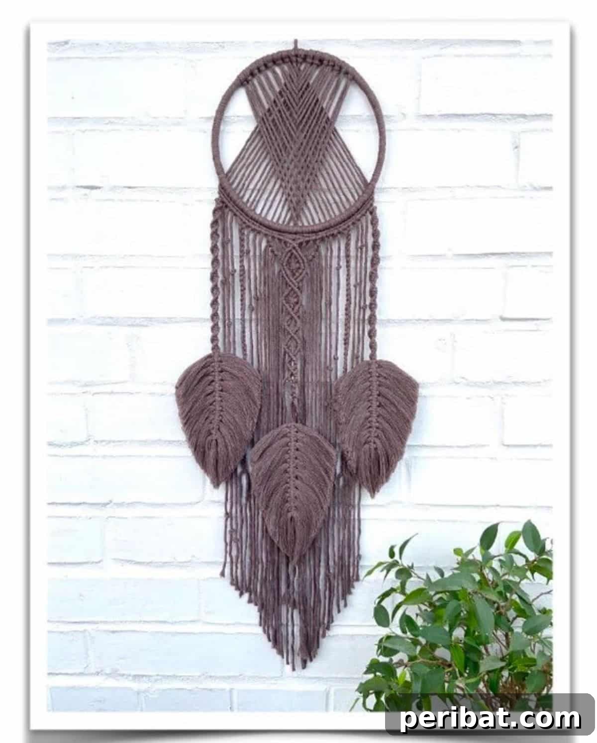 Crafting Dream Catchers: 50 DIY Ideas and Starter Kits 4 DIY Macrame Dream Catcher Kit