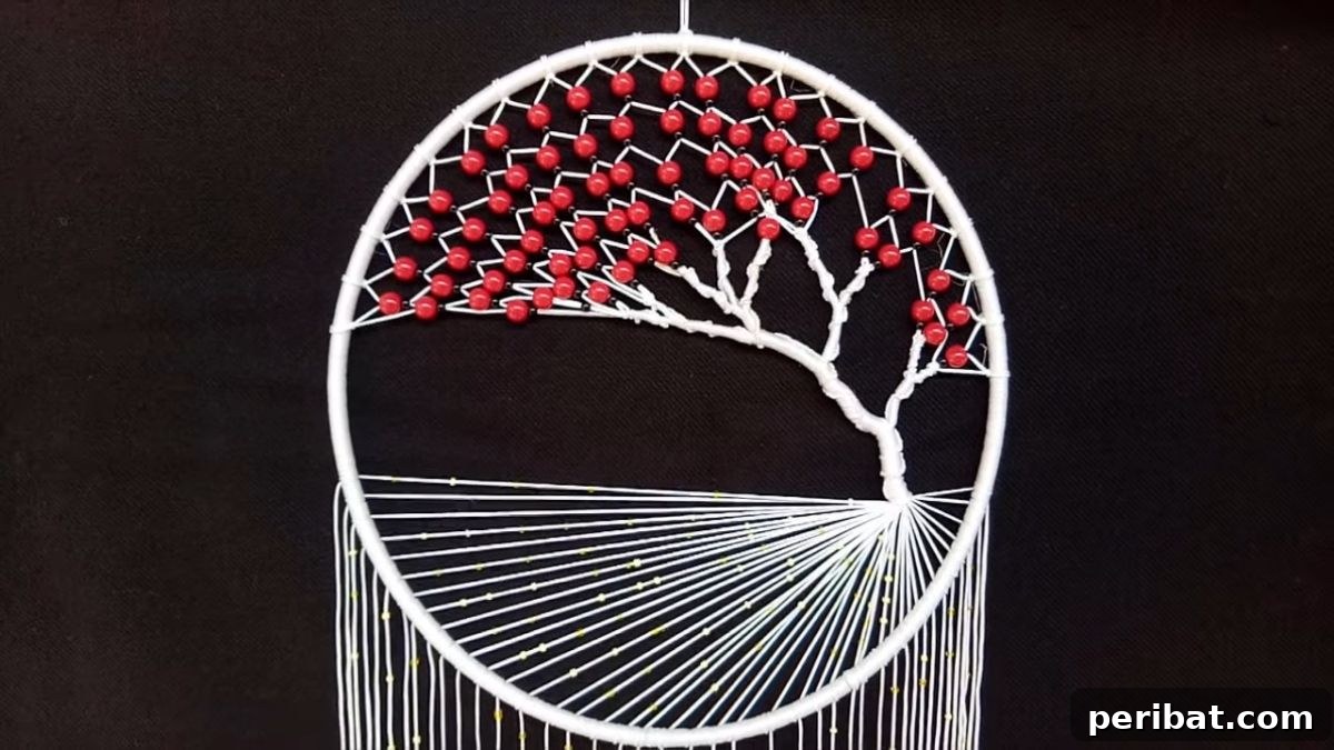 Crafting Dream Catchers: 50 DIY Ideas and Starter Kits 31 DIY A Tree Of Life Dream Catcher