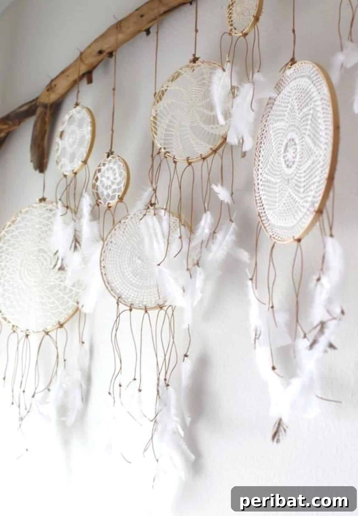 Crafting Dream Catchers: 50 DIY Ideas and Starter Kits 7 DIY Doily Dream Catchers