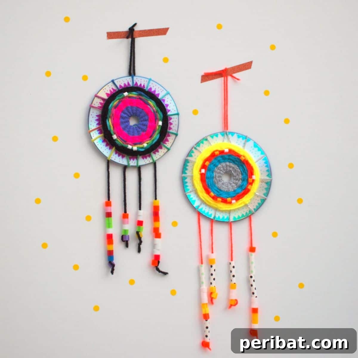 Crafting Dream Catchers: 50 DIY Ideas and Starter Kits 8 DIY CD Dream Catcher