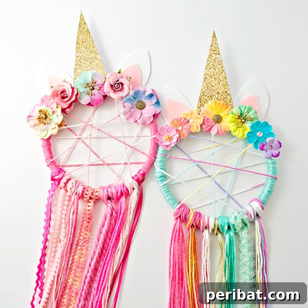 Crafting Dream Catchers: 50 DIY Ideas and Starter Kits 9 DIY Unicorn Dream Catcher