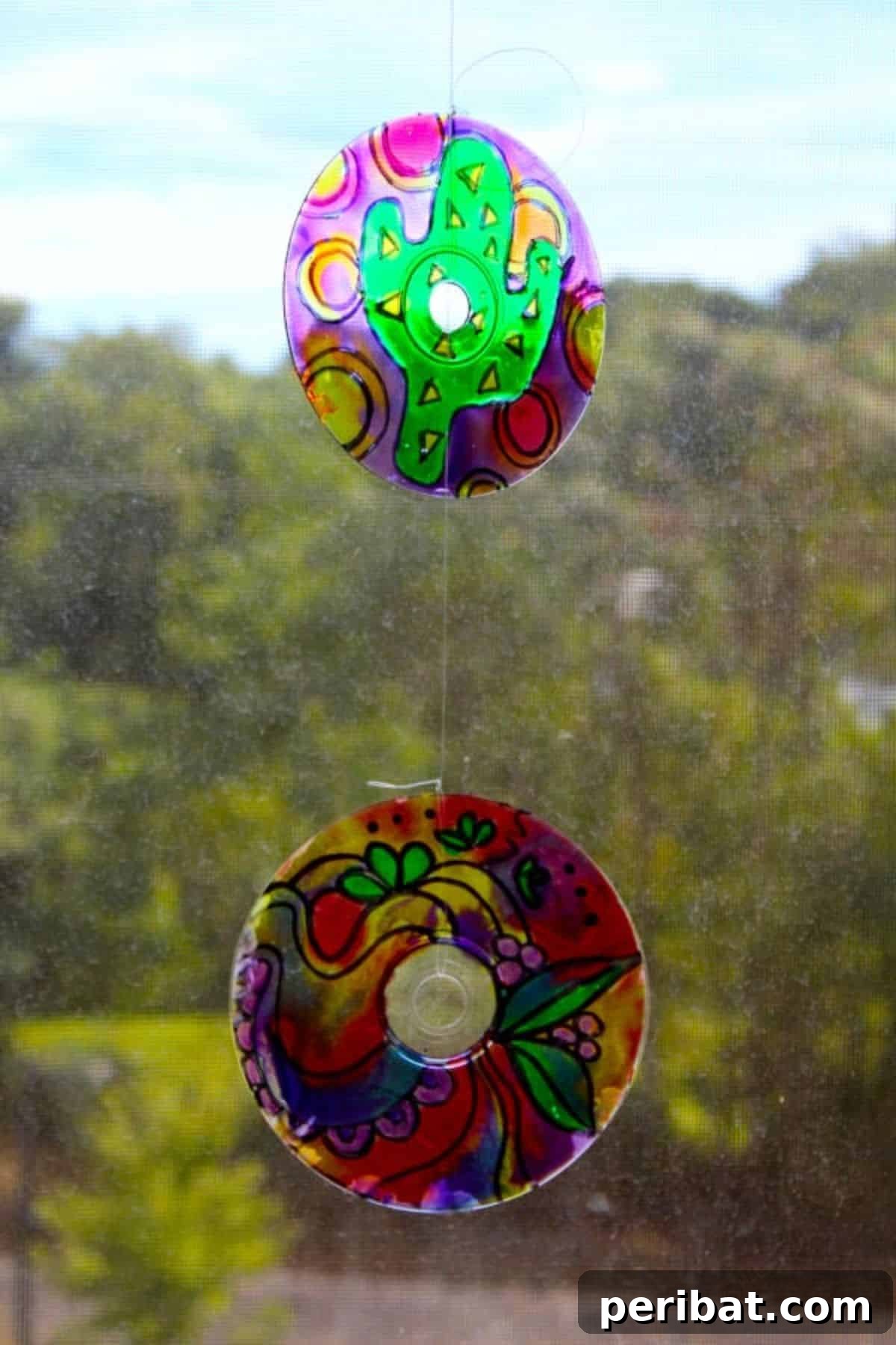 Catch the Light: 50 Unique Sun Catcher Crafts 19 DIY CD Suncatchers