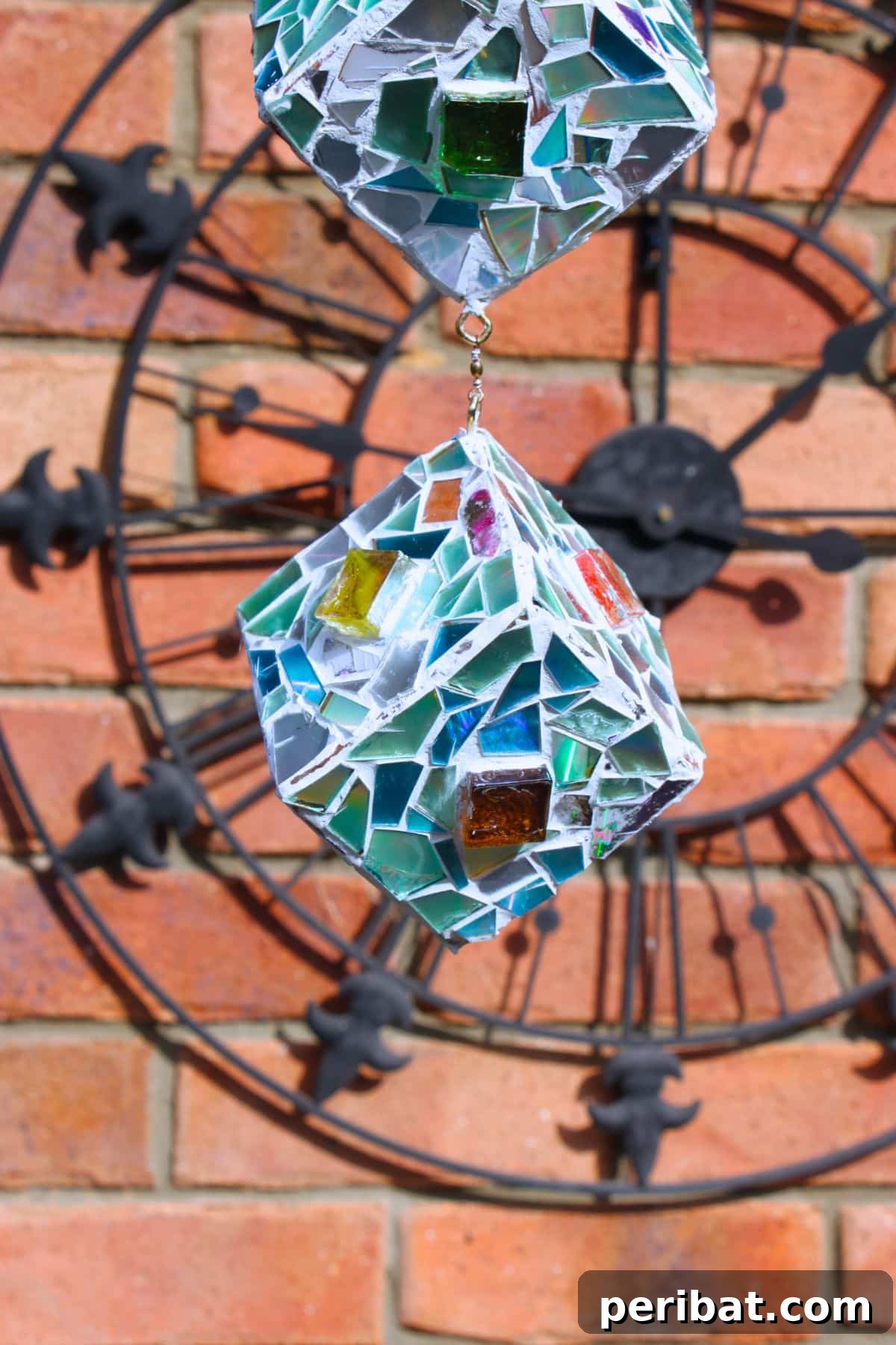 Catch the Light: 50 Unique Sun Catcher Crafts 32 DIY Mirrored Cube Suncatcher