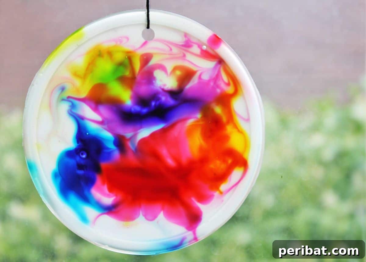 Catch the Light: 50 Unique Sun Catcher Crafts 45 DIY Cosmic Suncatcher