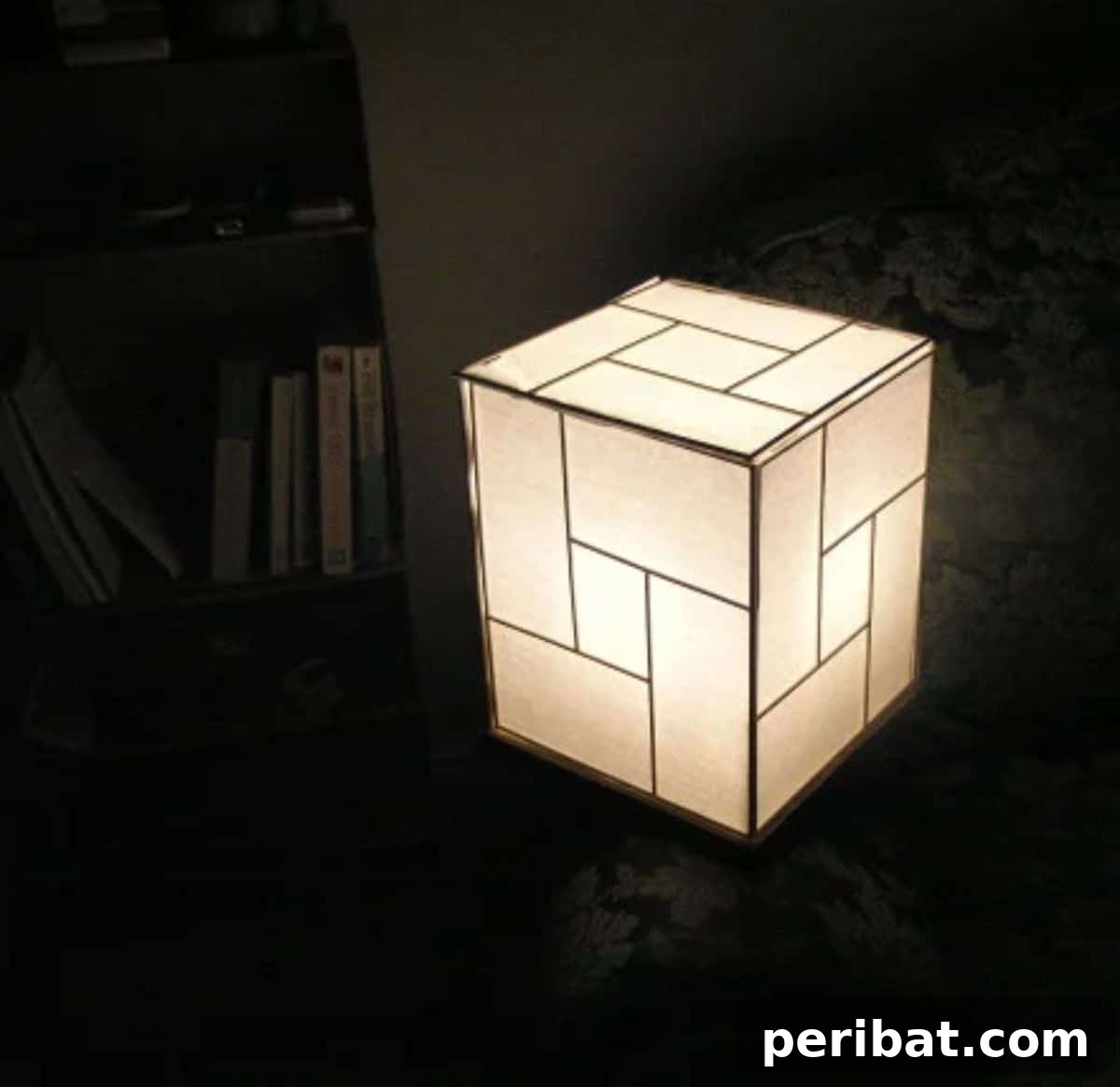 26 DIY Eclectic Decor Ideas to Spark Your Creativity 14 DIY Japanese Lamp From Recycled Materials