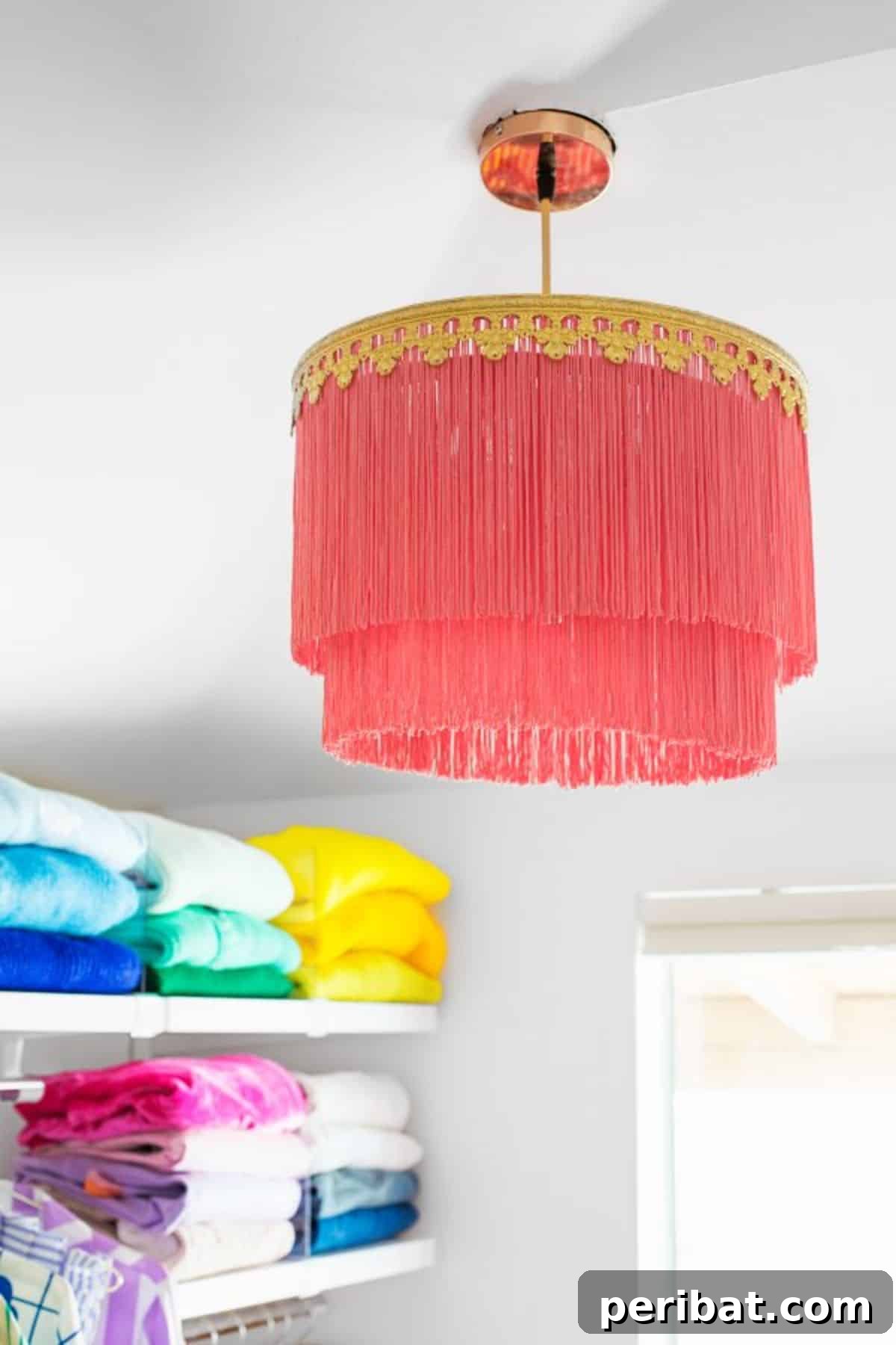 26 DIY Eclectic Decor Ideas to Spark Your Creativity 20 DIY Fringed Chandelier