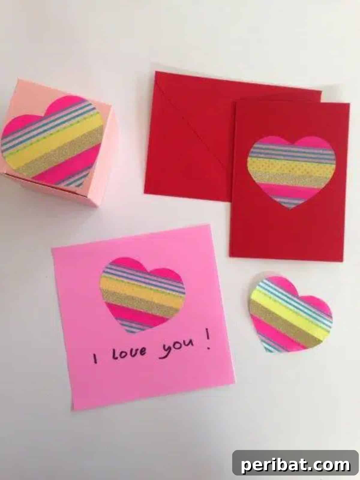 37 DIY Sticker Projects: Craft Your Own Style 14 Vibrant DIY Heart-Shaped Washi Tape Stickers