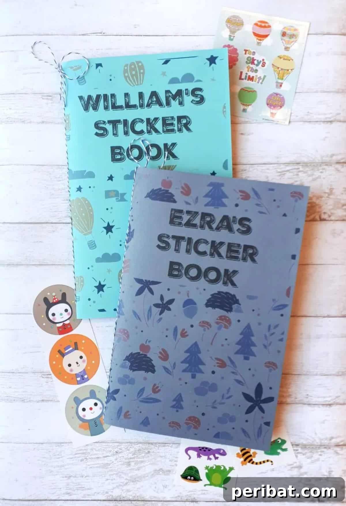 37 DIY Sticker Projects: Craft Your Own Style 20 Upcycled DIY Sticker Books for Children's Creativity