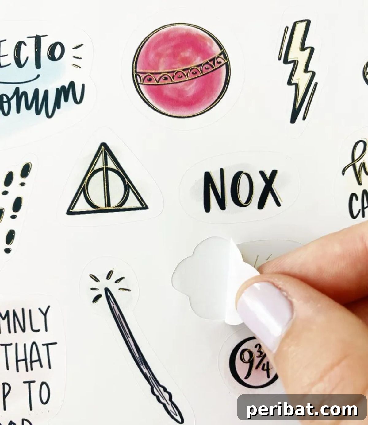 37 DIY Sticker Projects: Craft Your Own Style 24 Elegant DIY Foil Stickers Created with Cricut