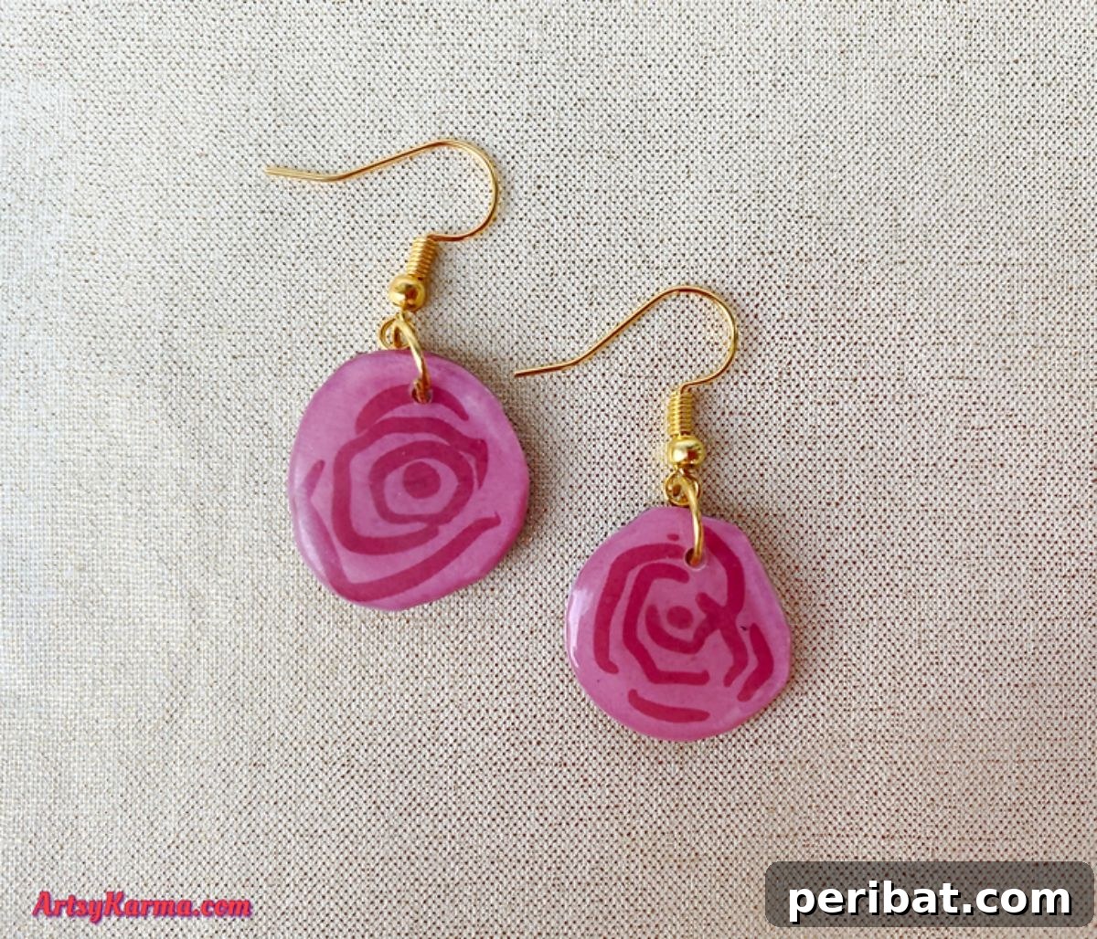 37 DIY Sticker Projects: Craft Your Own Style 27 Unique DIY Earrings Crafted from Stickers