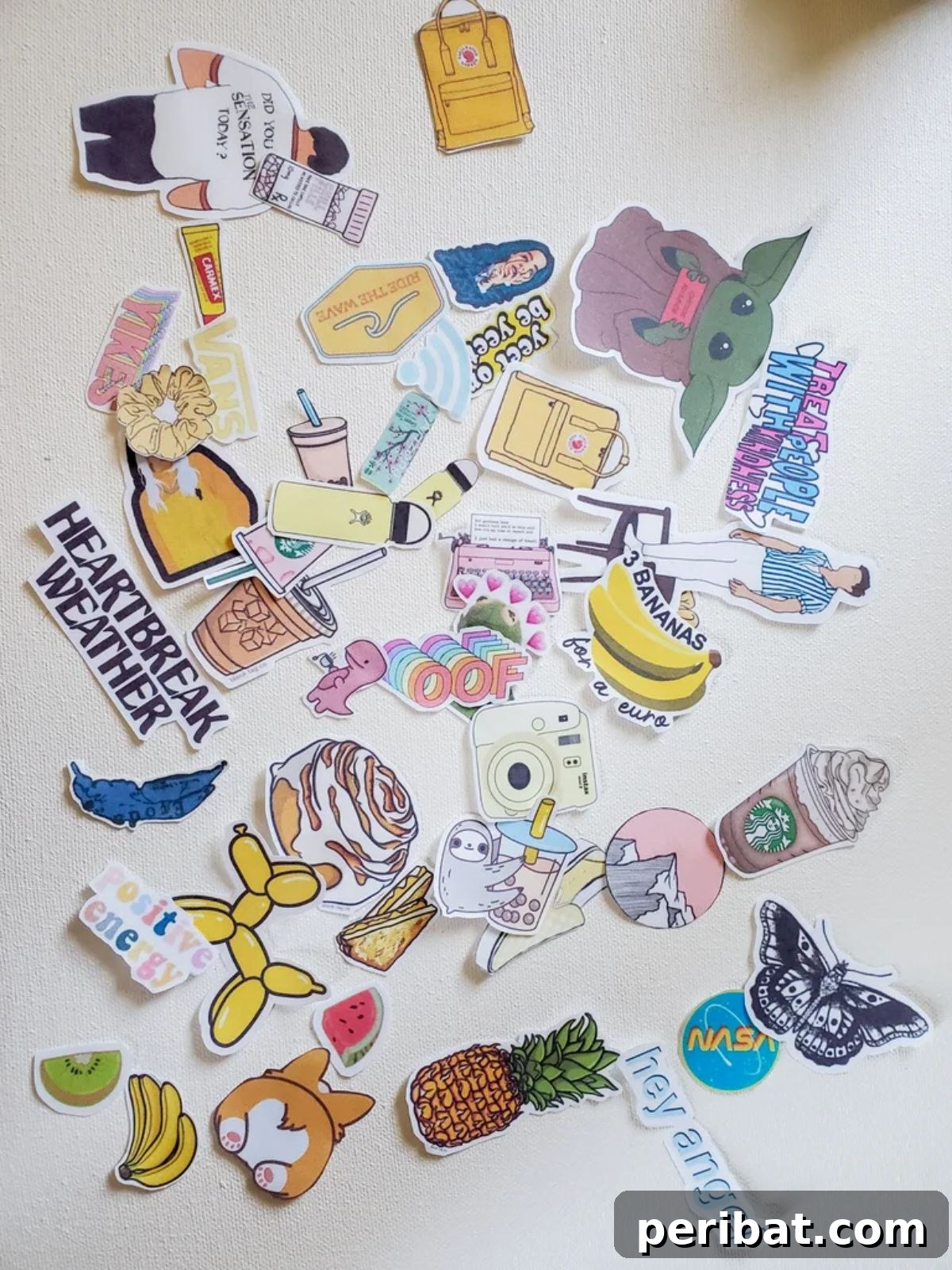 Sticker Project Ideas 37 DIY Sticker Projects: Craft Your Own Style - Peribat