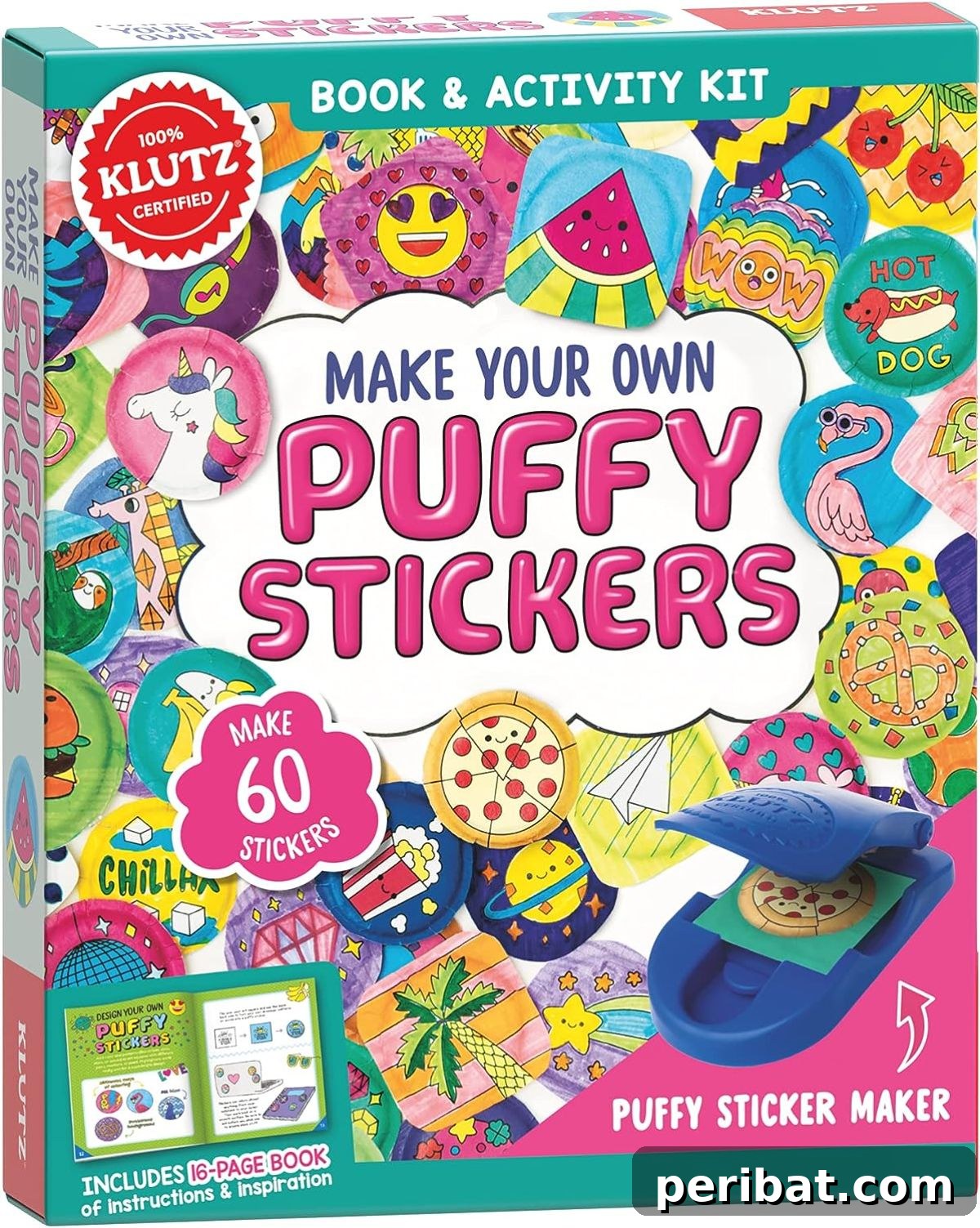 37 DIY Sticker Projects: Craft Your Own Style 38 Klutz Make Your Own Puffy Stickers Craft Kit