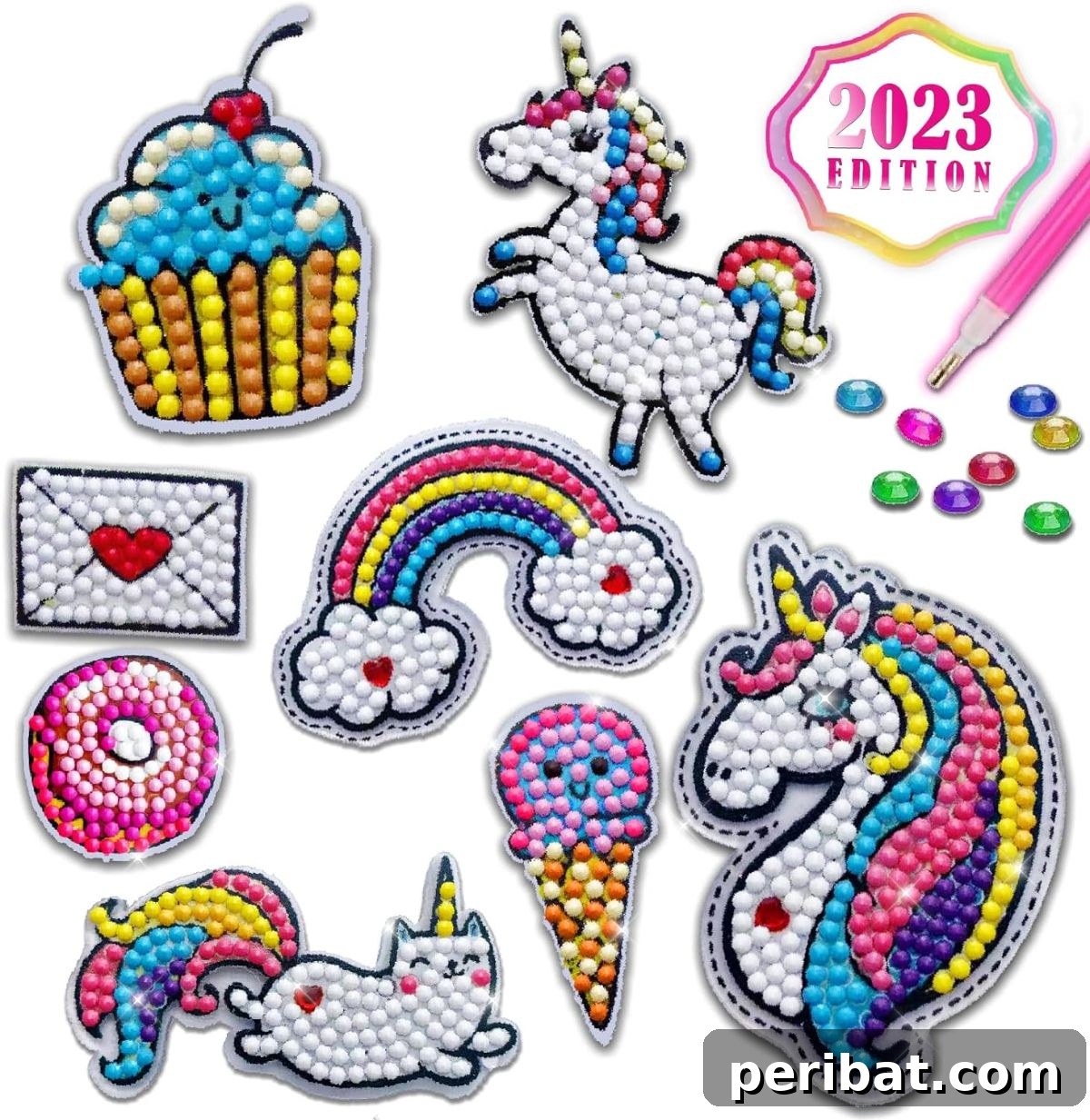 37 DIY Sticker Projects: Craft Your Own Style 39 Sparkling Innofans Diamond Painting Stickers Kit for Kids