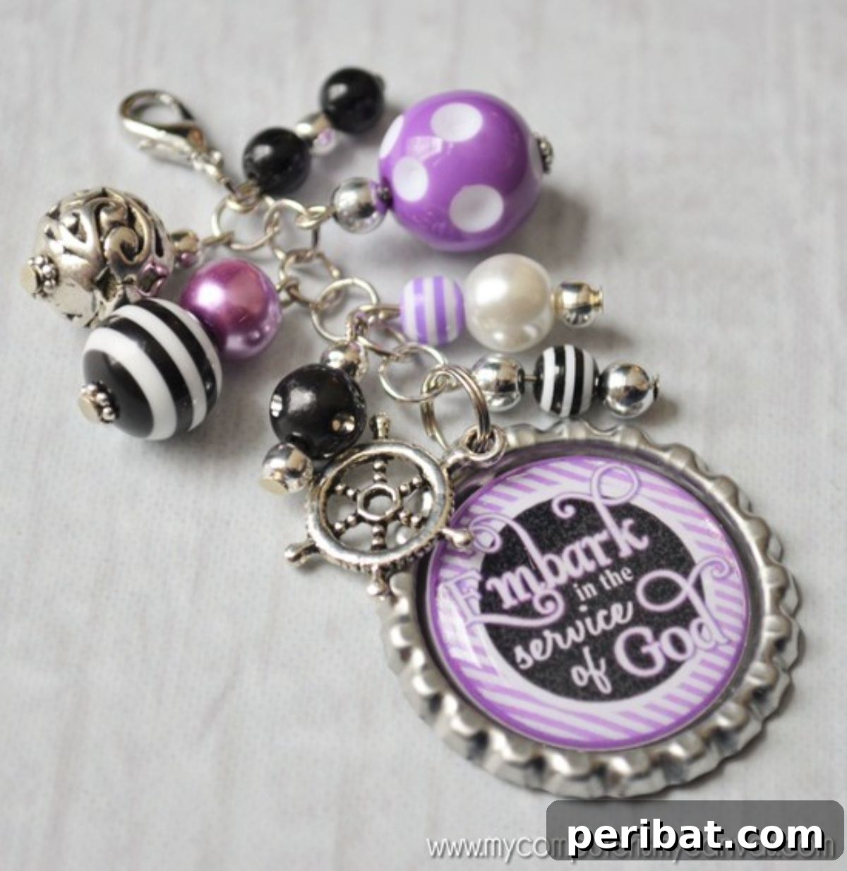 Craft 50 Amazing DIY Keychains 40 DIY Beaded Bottle Cap Key Chains