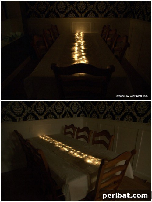 Burlap Tablescape