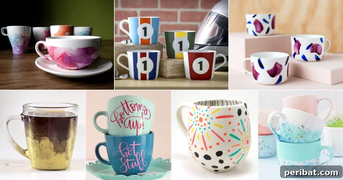 Discover 37 Creative DIY Coffee Mug Ideas, Designs, and Kits for Personalized Drinkware