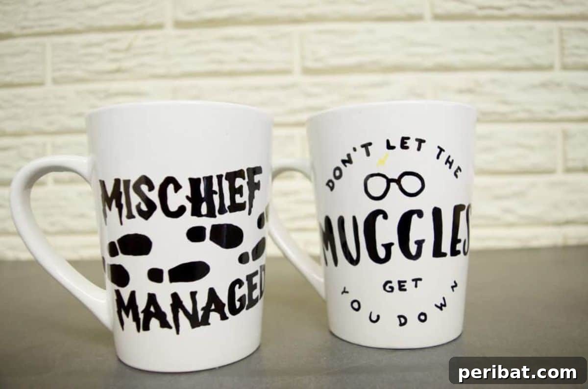 Magical DIY Harry Potter Coffee Mugs for Fans