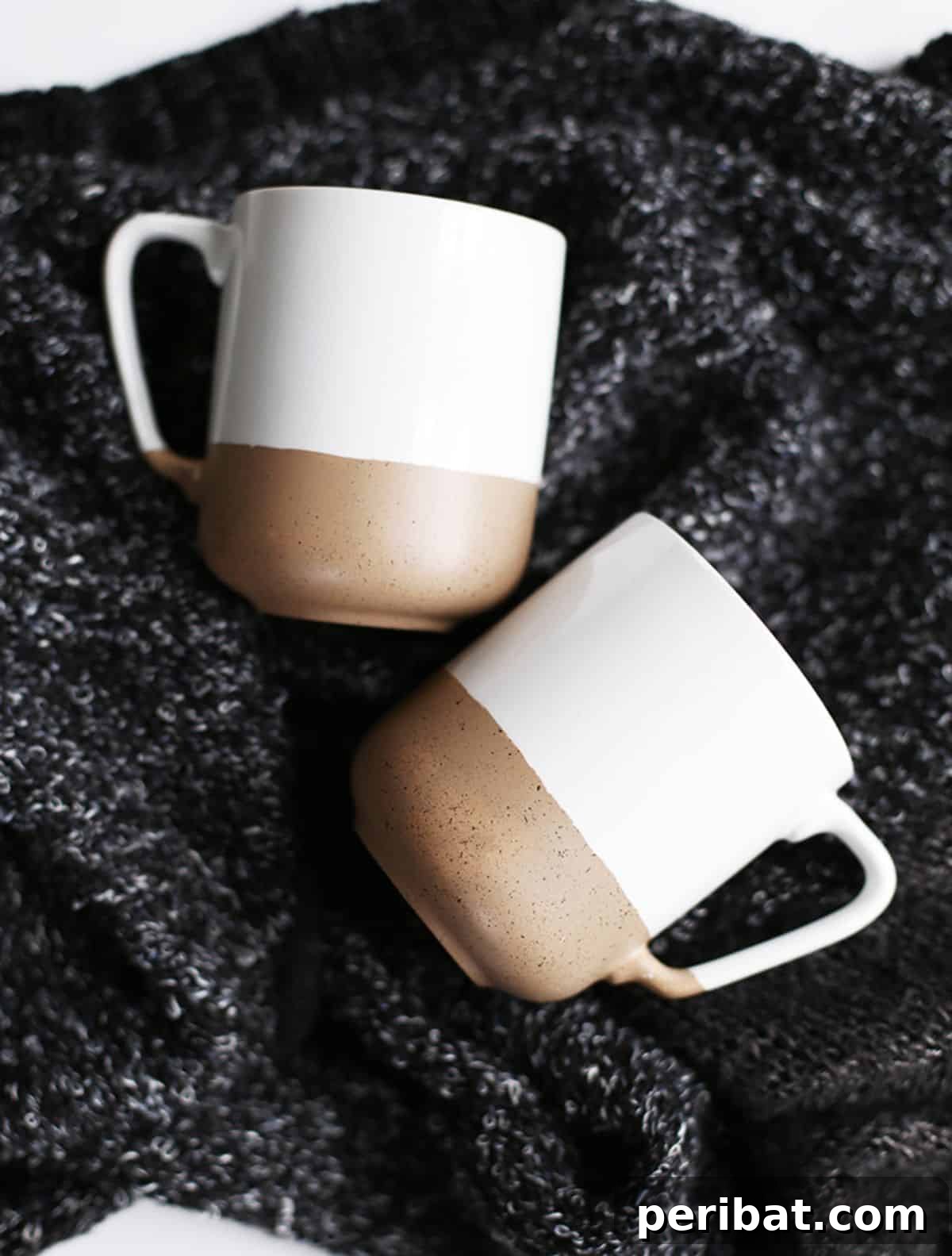Transform Mugs with a DIY Speckled Dip Technique
