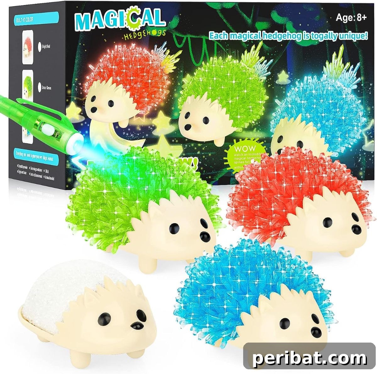 Glowing Crystal Growing Kit