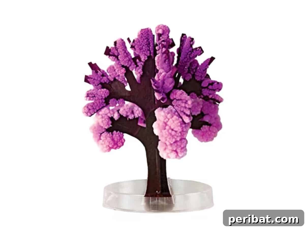 Cherry Blossom Crystal Growing Tree Kit