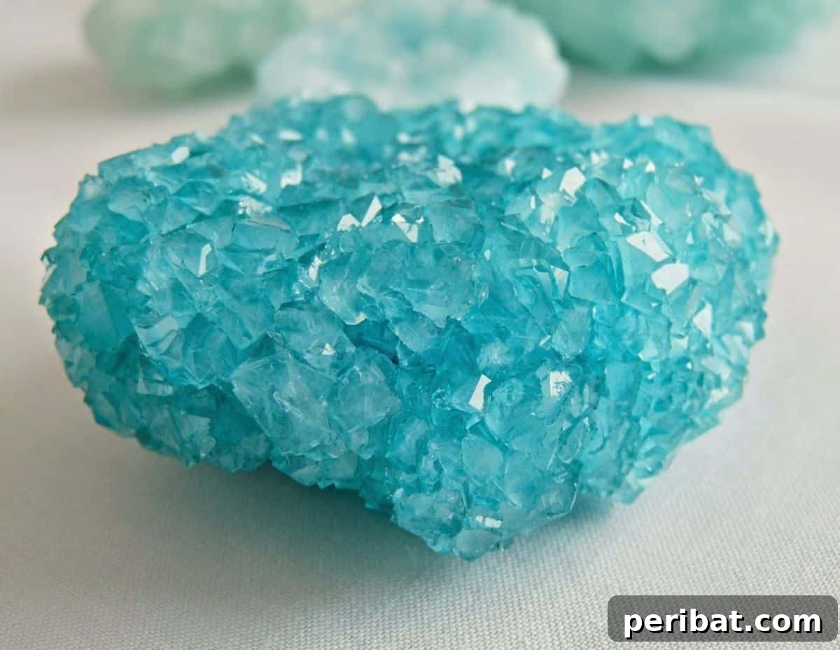 DIY Huge Borax Crystals