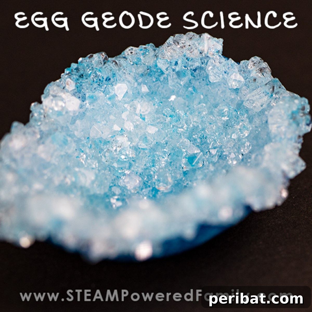 Egg Geode Science Experiment