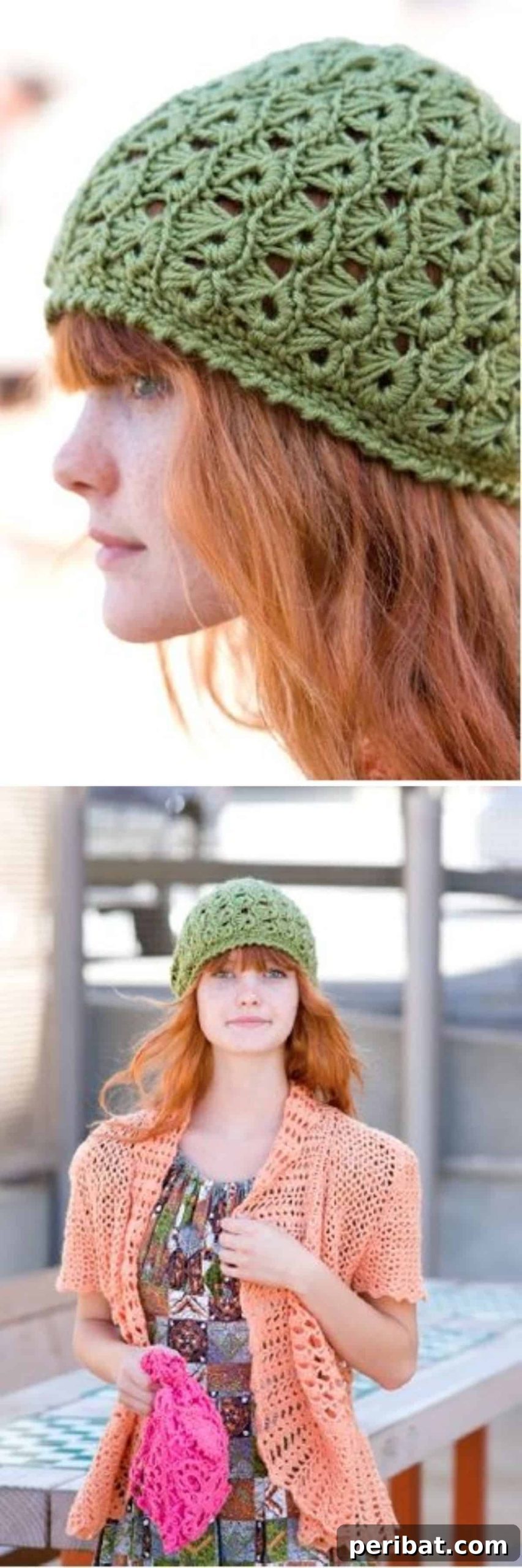 Broomstick Lace Hat elegant crochet